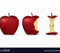 Image result for Bitten Apple Vector