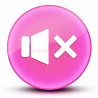 Image result for Mute Button Pink
