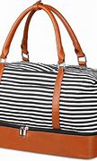 Image result for Navy Blue Weekend Bag with Shoe Compartment