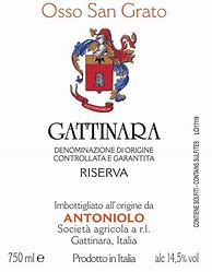 Image result for Antoniolo Gattinara Osso San Grato