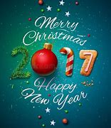 Image result for Merry Christmas and Happy New Year 2017