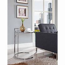 Image result for Adjustable Height Side Table