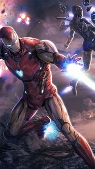 Image result for Endgame Iron Man Fan Art