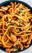 Image result for Fried Noodles with Chicken Siomai