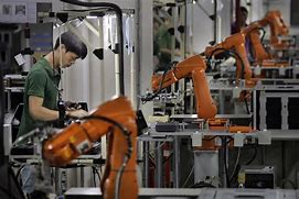 Image result for Unemployment Factories Robotics