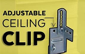 Image result for Plastic Ceiling Grid Clips