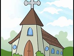 Image result for Cartoon Church Building