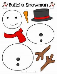 Image result for Build a Snowman Activity