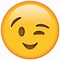 Image result for Wink Emoji Transparent