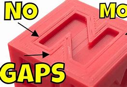 Image result for Gaps in 3D Print Lines