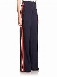 Image result for Striped Wide Leg Pants