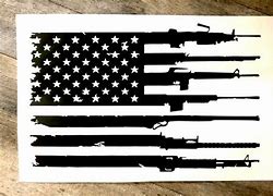 Image result for American Flag Gun Decal