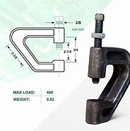Image result for Pur Lin Clamps for Threaded Rod