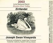 Image result for Joseph Swan Zinfandel Lone Redwood Ranch