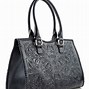 Image result for Black Leather Handbags