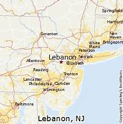 Image result for Lebanon NJ Map