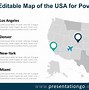 Image result for PowerPoint Editable Map United States