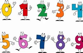 Image result for Free Clip Art Numbers 1 10