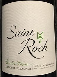 Image result for Saint Roch Languedoc Cotes Roussillon Grenache Blanc Roussanne Vieilles Vignes