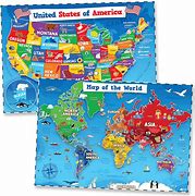 Image result for USA Map Kids High Quality