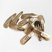 Image result for Gold Snap Hair Clips