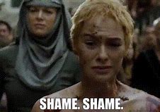 Image result for March of Shame Game of Thrones