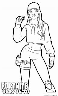 Image result for Fortnite Girl Coloring Pages