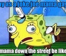 Image result for Spongebob Yo Mama Jokes