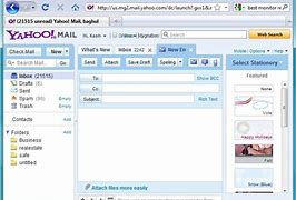 Image result for Yahoo! Mail 1 New Message Inbox