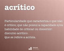 Image result for acriterio
