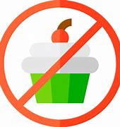 Image result for No Sweets Sign