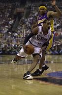 Image result for Allen Iverson Crossover Lakers