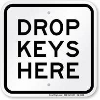 Image result for Leave Key Here. Sign Clip Art