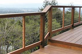 Image result for Wire Cable Deck Railing