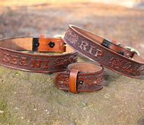 Image result for Leather Dog Collars