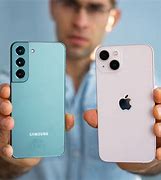 Image result for iPhone vs Samsung Screen
