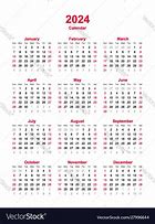 Image result for Simple 12 Month Calendar 2024