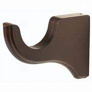 Image result for Classic Home Collection Wood Drapery Brackets