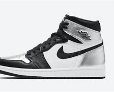 Image result for Air Jordan 1 Silver Shoes SVG
