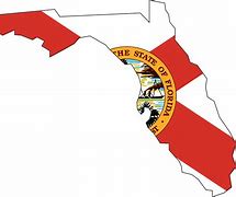 Image result for Florida Flag and State Map
