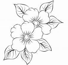 Image result for Black and White Flower Design Art