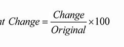 Image result for How to Calculate Percentage Change