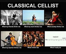 Image result for Orchestra Memes Cello