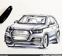 Image result for Audi Car Sketch