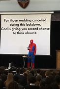 Image result for Cancelled Wedding Meme