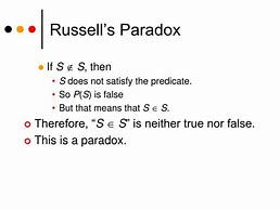 Image result for Russell Paradox