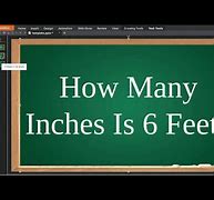 Image result for How Many Inches Is 6 Feet