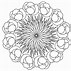 Image result for Mandala Blume Ausmalbild