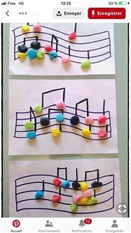 Image result for Music Notes Craft Preschool