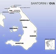 Image result for Oia Santorini Map